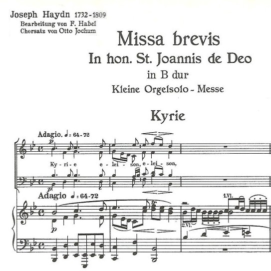 Haydns "Kleine Orgelsolomesse"