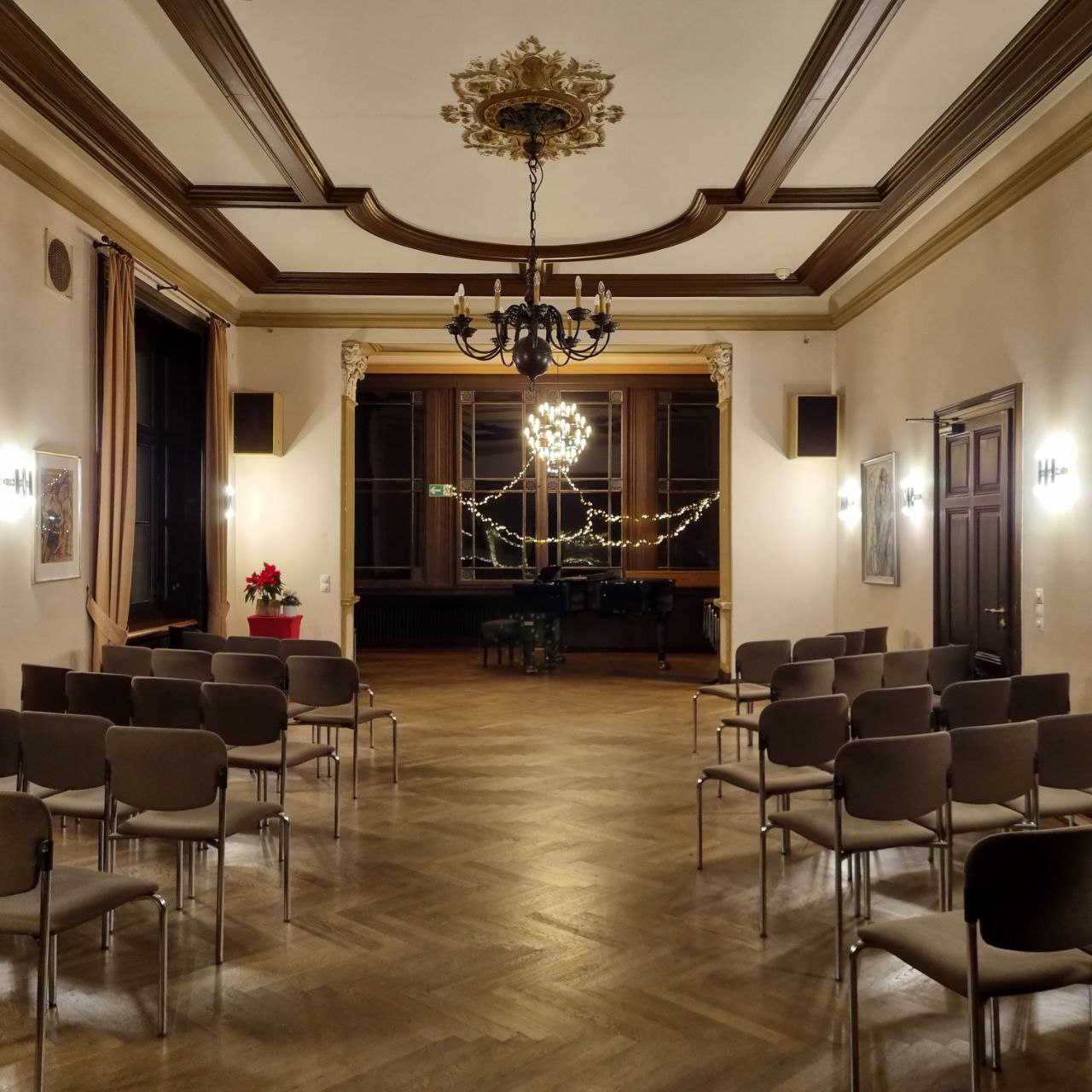 Weyermannsaal des Bürgerhauses Leichlingen. 2022