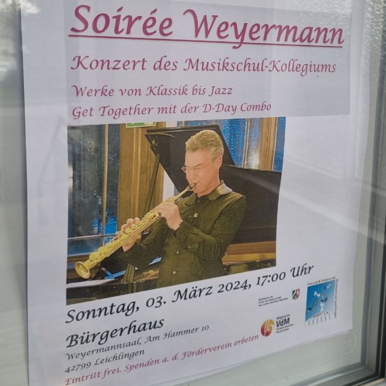 Plakat: Soirée Weyermann