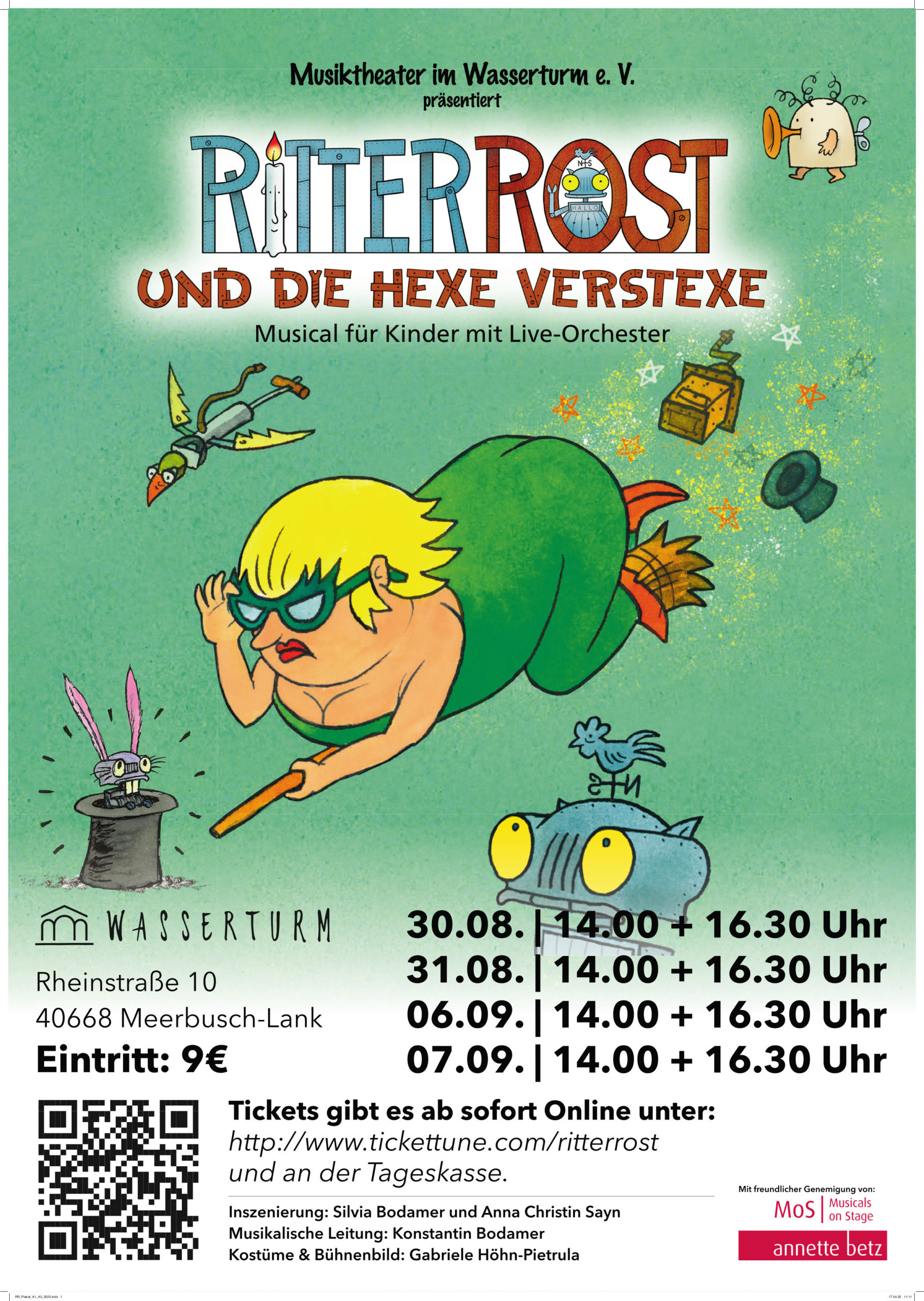 Kindermusical: Ritter Rost und die Hexe Verstexe