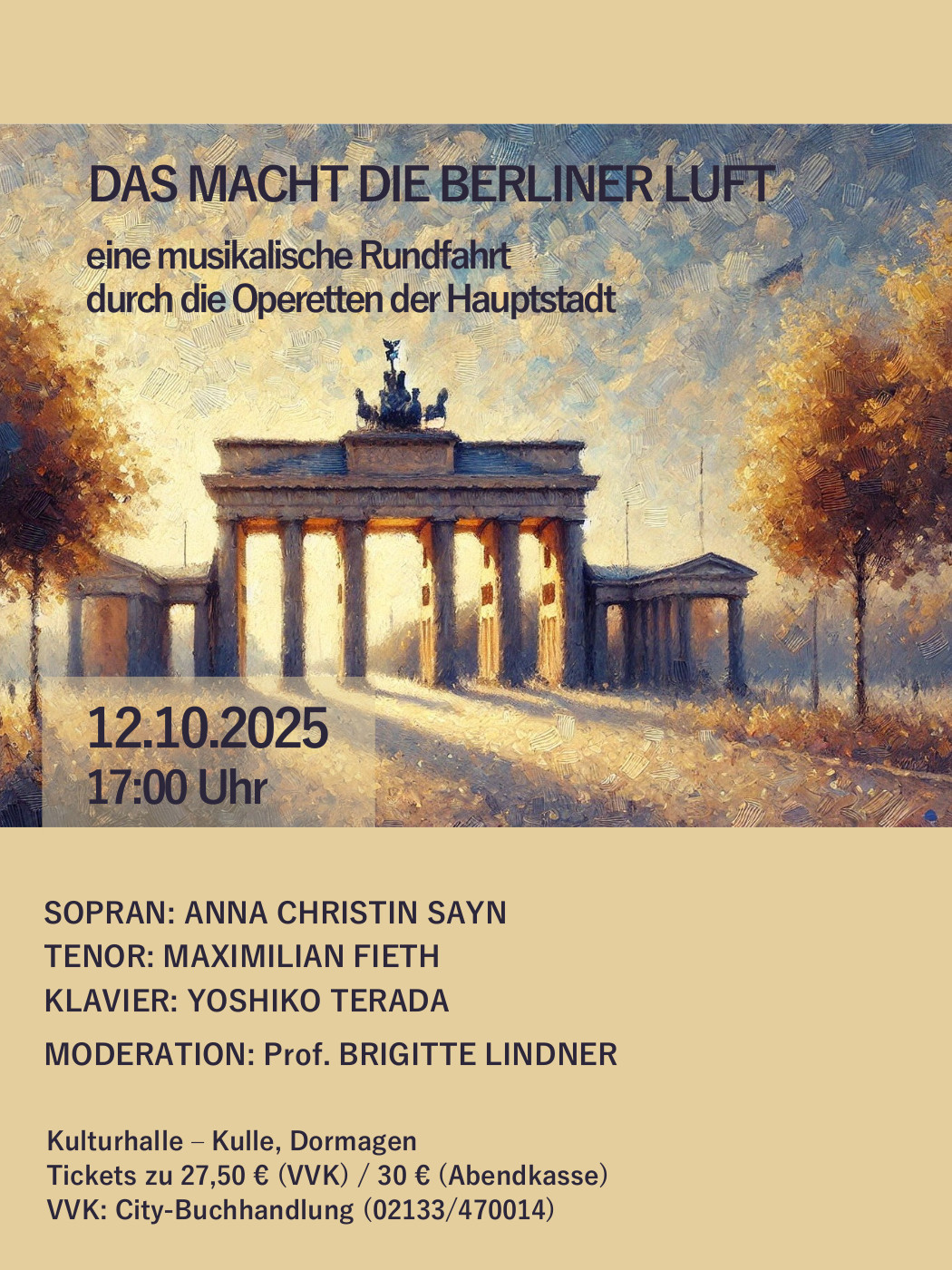 Plakat Berliner Luft 2025
